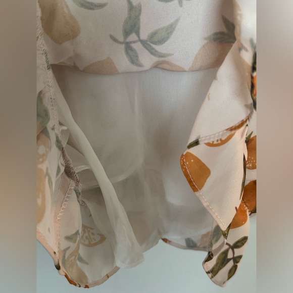 KOURT Yellow Sweetheart Neck Lemon Mini Dress NWT - Picture 11 of 11